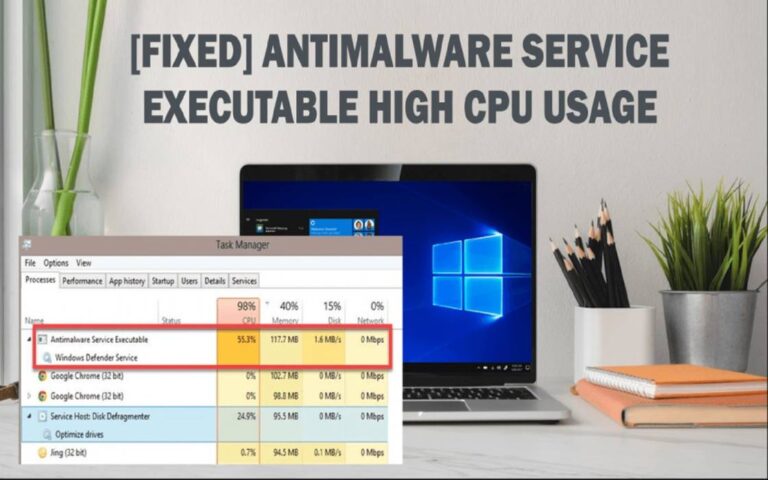 How to fix Antimalware Service Executable High Memory
